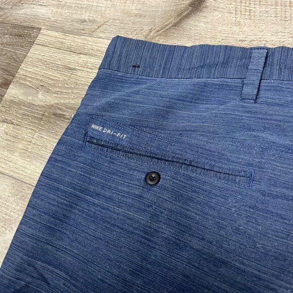 Hurley Athletic Mid Rise Cutback Hybrid Shorts Obsidian Blue Men’s Size 30 - Picture 7 of 12